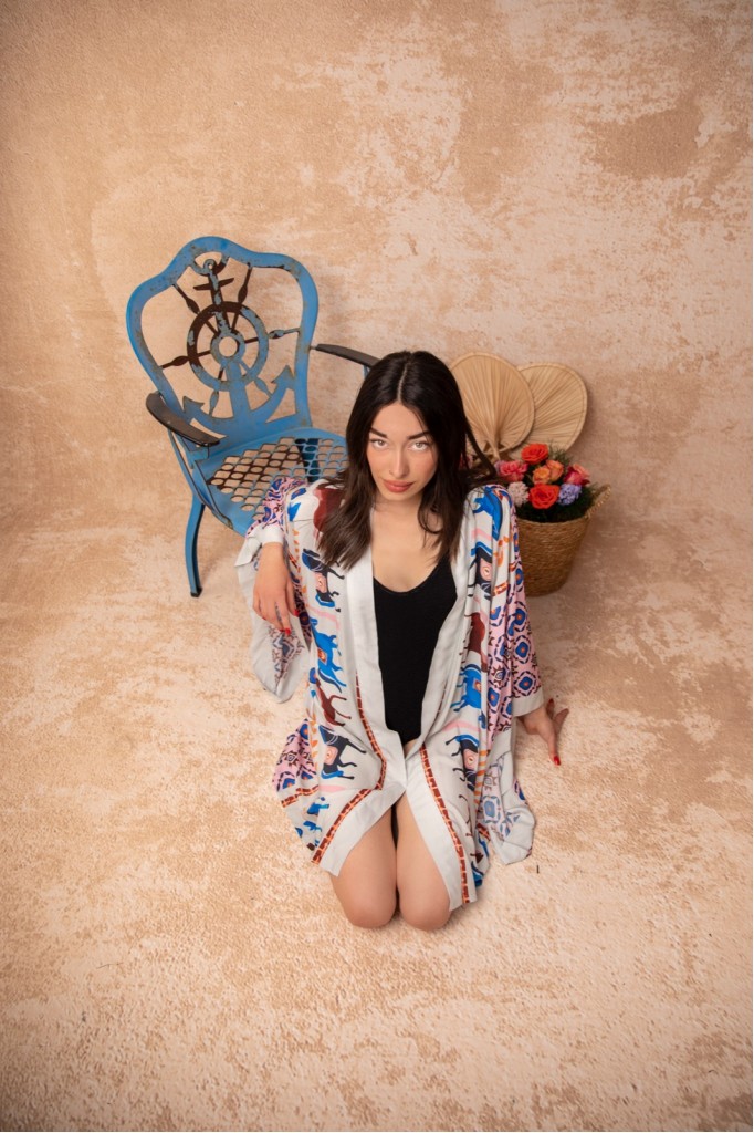 Cordoba kısa kimono / kaftan