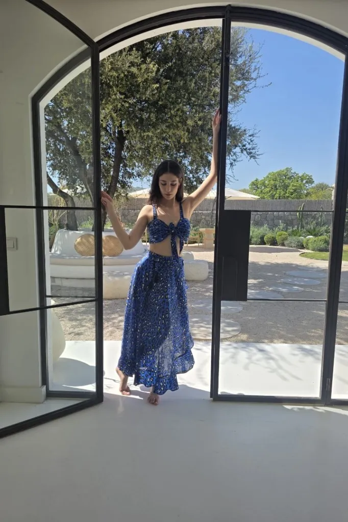 PATARA CROP TOP AND SKIRT / PATARA İKİLİ TAKIM